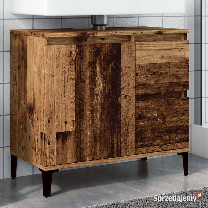 Szafka pod umywalkę stare drewno 65x33x60 Łazienkowe Warszawa sprzedam