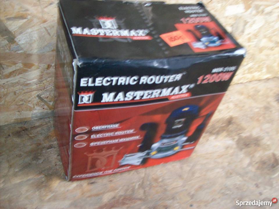 FREZARKA GÓRNOWRZECIONOWA MASTERMAX 1200 WATT wielkopolskie