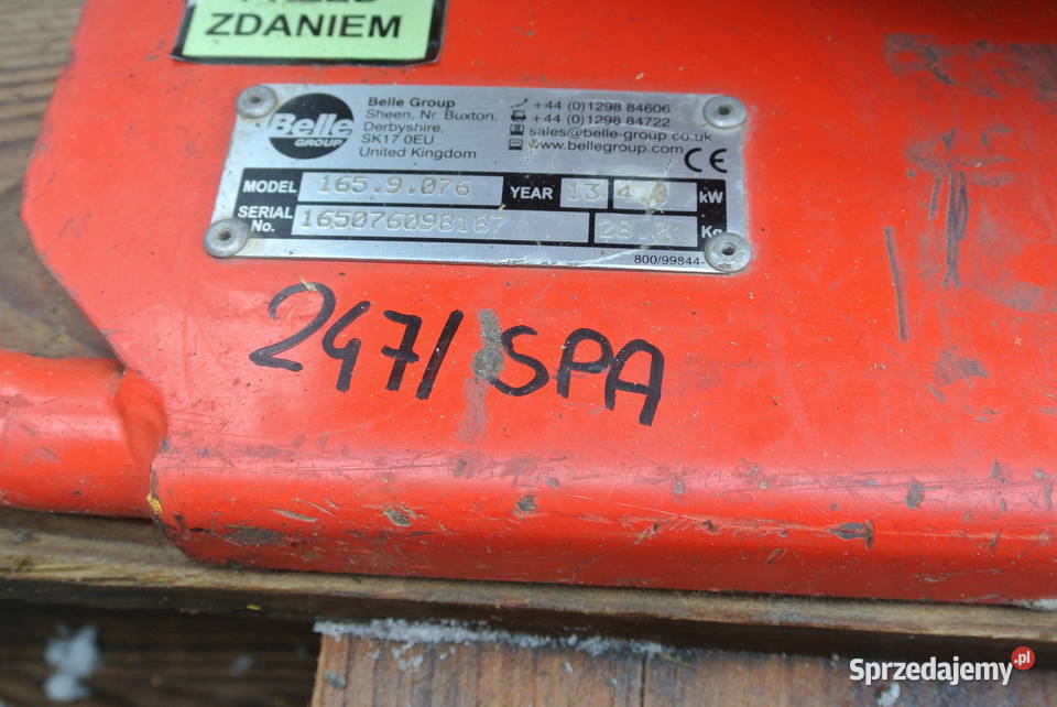 NOWA BUŁAWA WIBRACYJNA WIBRATOR ATLAS COPCO AA47 Tarnów