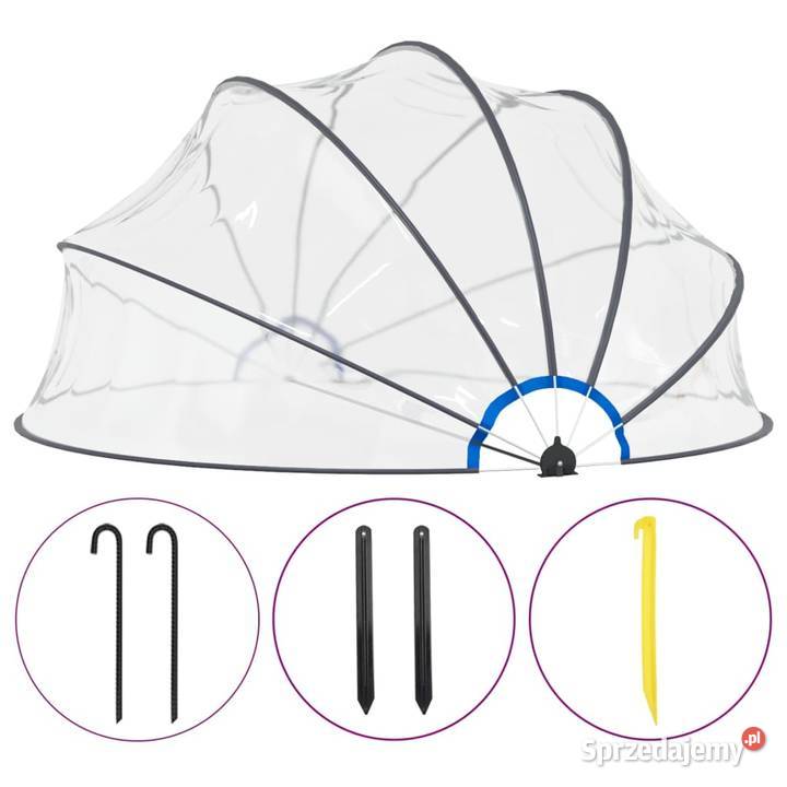 vidaXL Kopuła basenowa 440x220 SKU92299