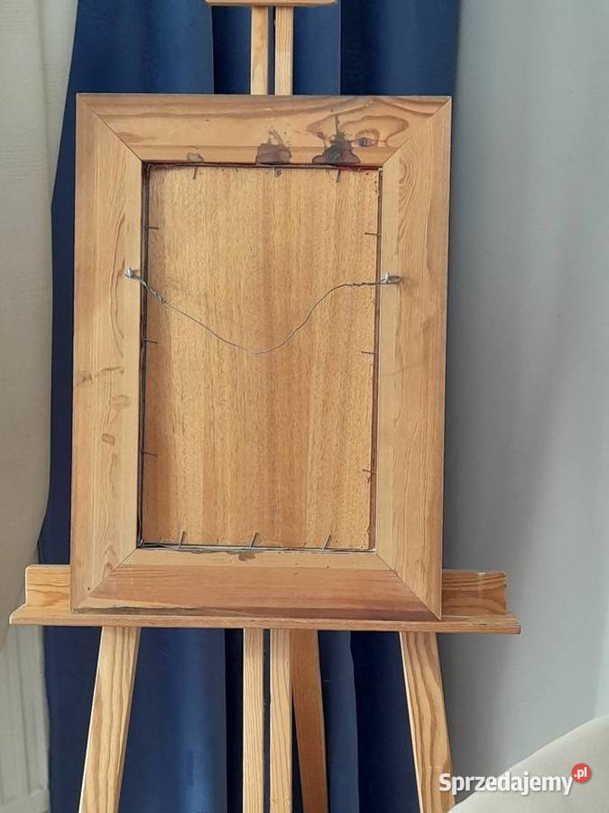 Kolorowe żaglówki obraz olejny Malarstwo Iłża