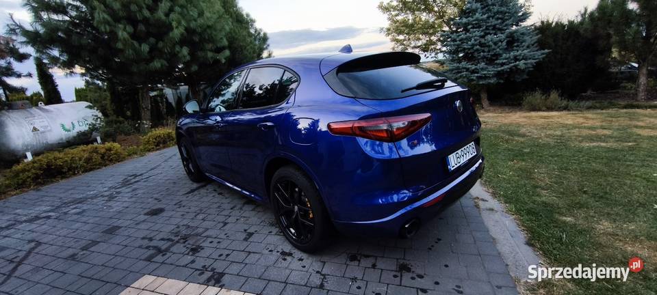 Alfa Romeo Stelvio 20 Benzyna 280 Q4 Veloce elektrycznie ustawiane fotele lubelskie Jastków