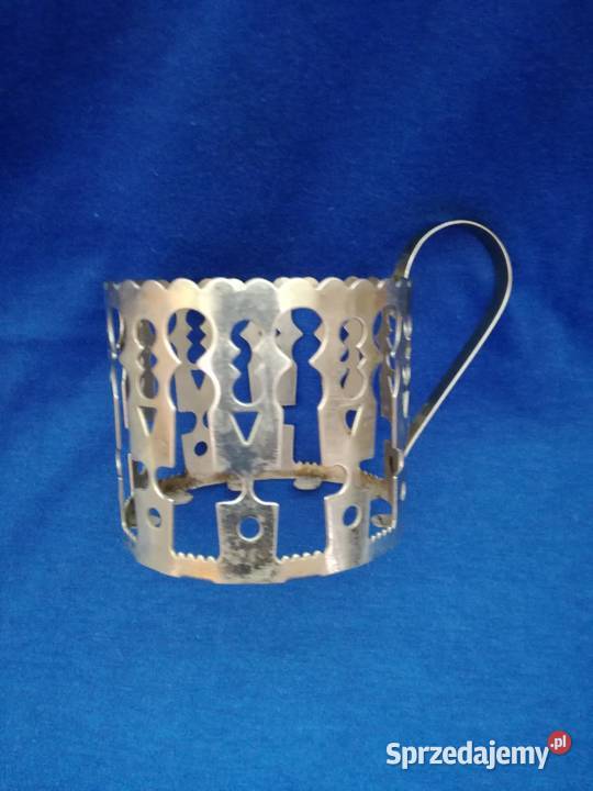 Koszyczki do szklanek uchwyty metalowe