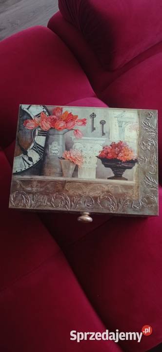 Herbaciarkę decoupage Wieliczka sprzedam