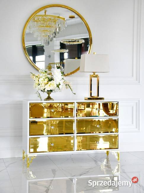 Lampa stołowa glamour luksusowa nowoczesna art Warszawa