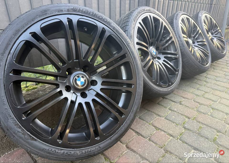 19 BMW e60 e61 felgi koła komplet 5x120 ET13 85J Średnica 19" sprzedam