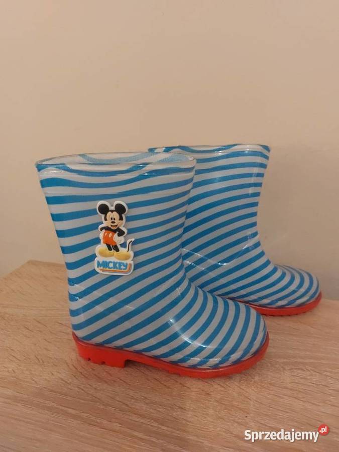 Kalosze dziecięce z Myszka Miki rozmiar 23 Kalosze Kobyłka