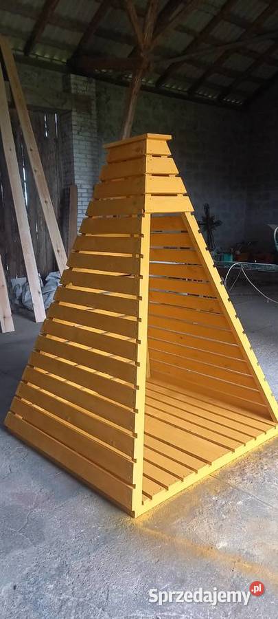 Drewniane TIPI dzieci mazowieckie Żeleźniki