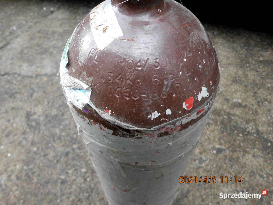 BUTLA HELOWA 6L GAZOWA NA GAZ HEL 6 LITRÓW PUSTA Pozostałe Elbląg