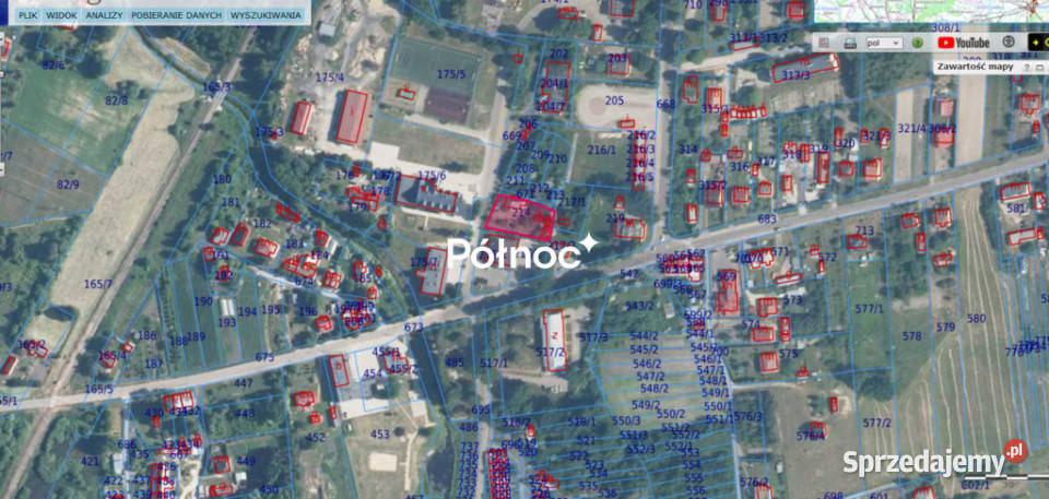 Dom w centrum Ruda Huta działka 1100m2 1100m2 Ruda-Huta sprzedam