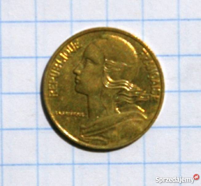 5 CENTIMES 1993 FRANCJA Piszczac sprzedam