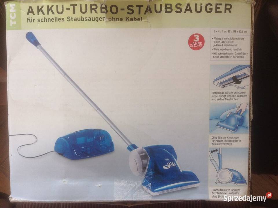 Turboszczotka akumulatorowa zasilacz TCM Opole