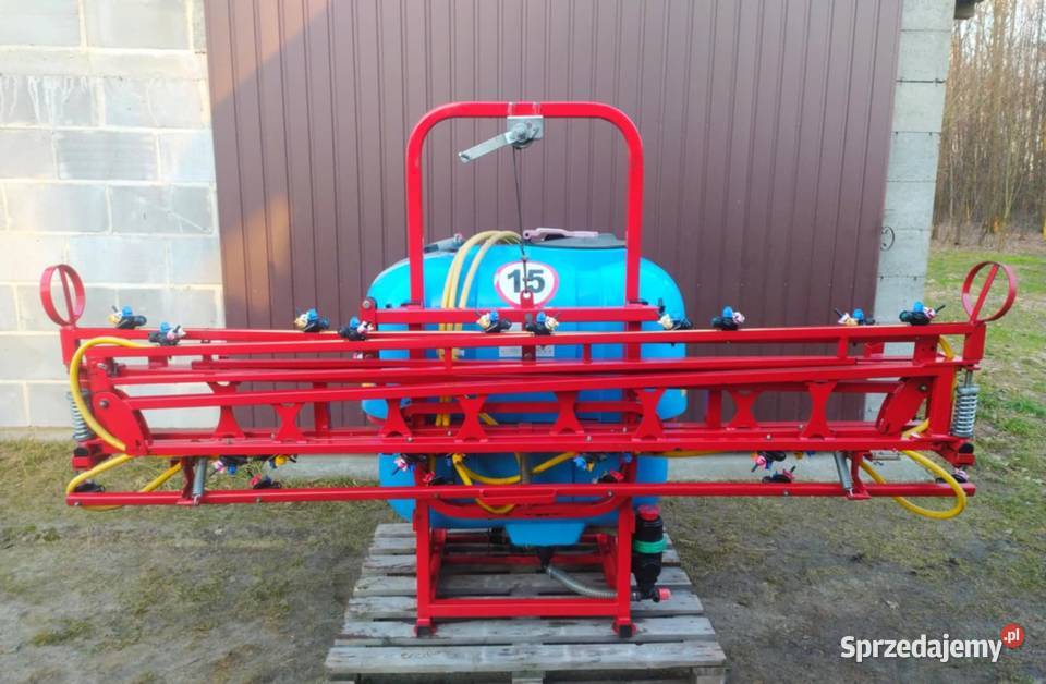 Opryskiwacz 400l BIARDZKI 12m lance stan całości nieuszkodzony Dąbrowa Tarnowska
