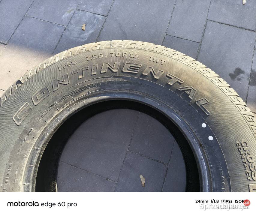 Opona Continental cross conract lx 25570r16 pomorskie Chojnice sprzedam