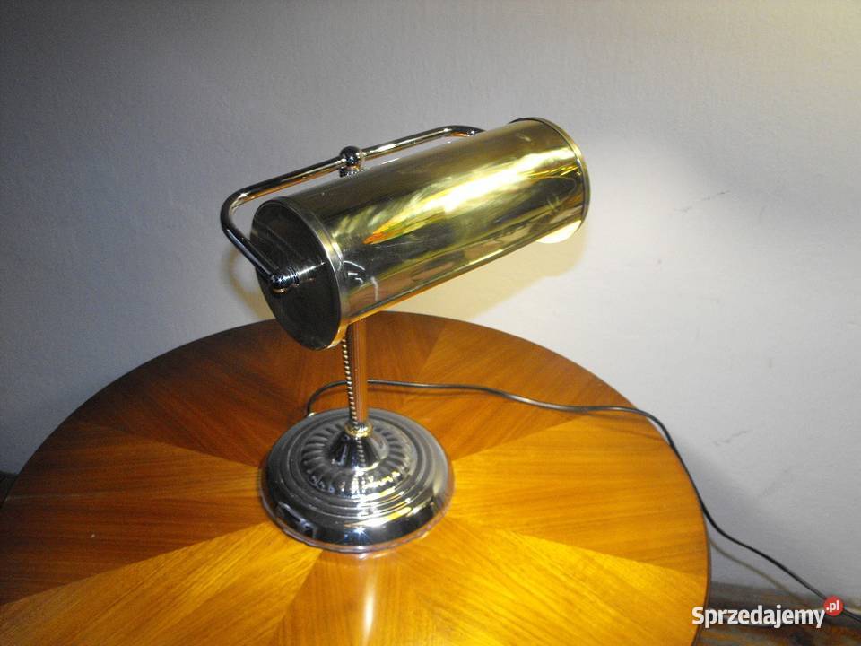 Lampa gabinetowa bankierka Antyki Skierniewice sprzedam