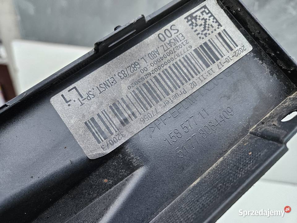 BMW M4 G82 G83 LISTWA PROGOWA LEWA PRÓG LEWY osobowe wielkopolskie Międzychód sprzedam