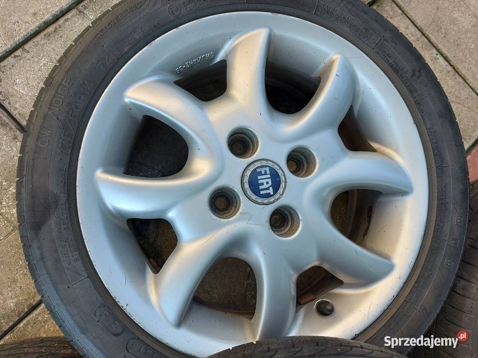 Felgi Seicento 5 sztuk Części samochodowe