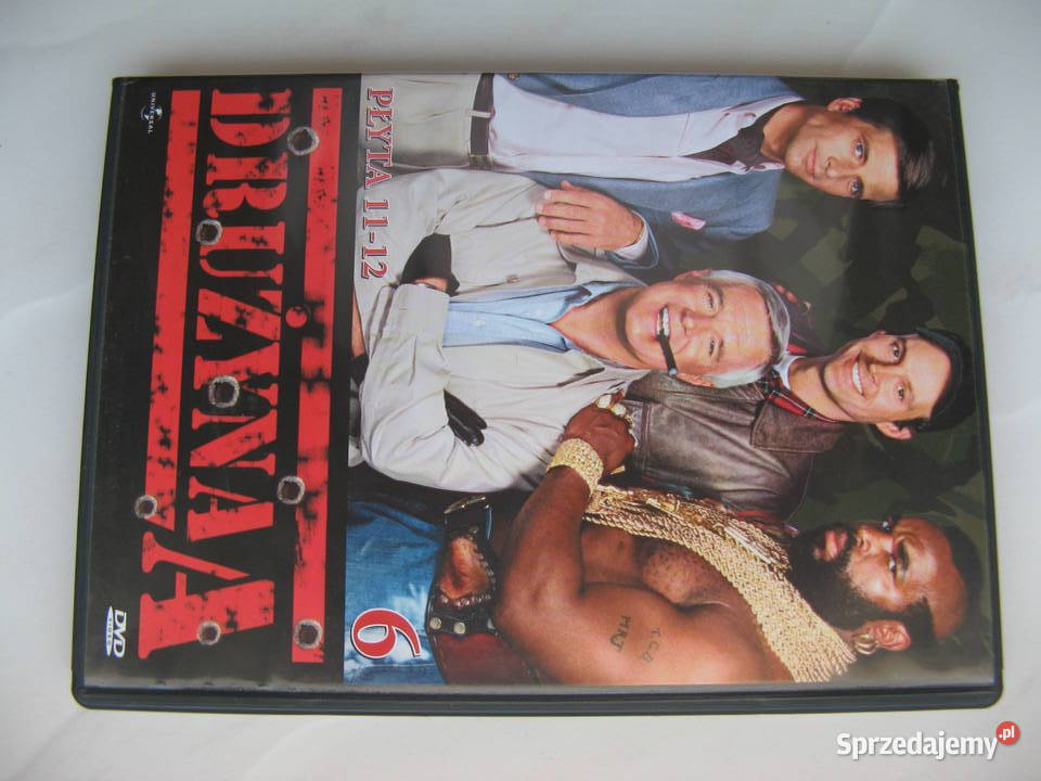 DVD Drużyna A płyta 12 dwa odcinki polski lektor Poznań