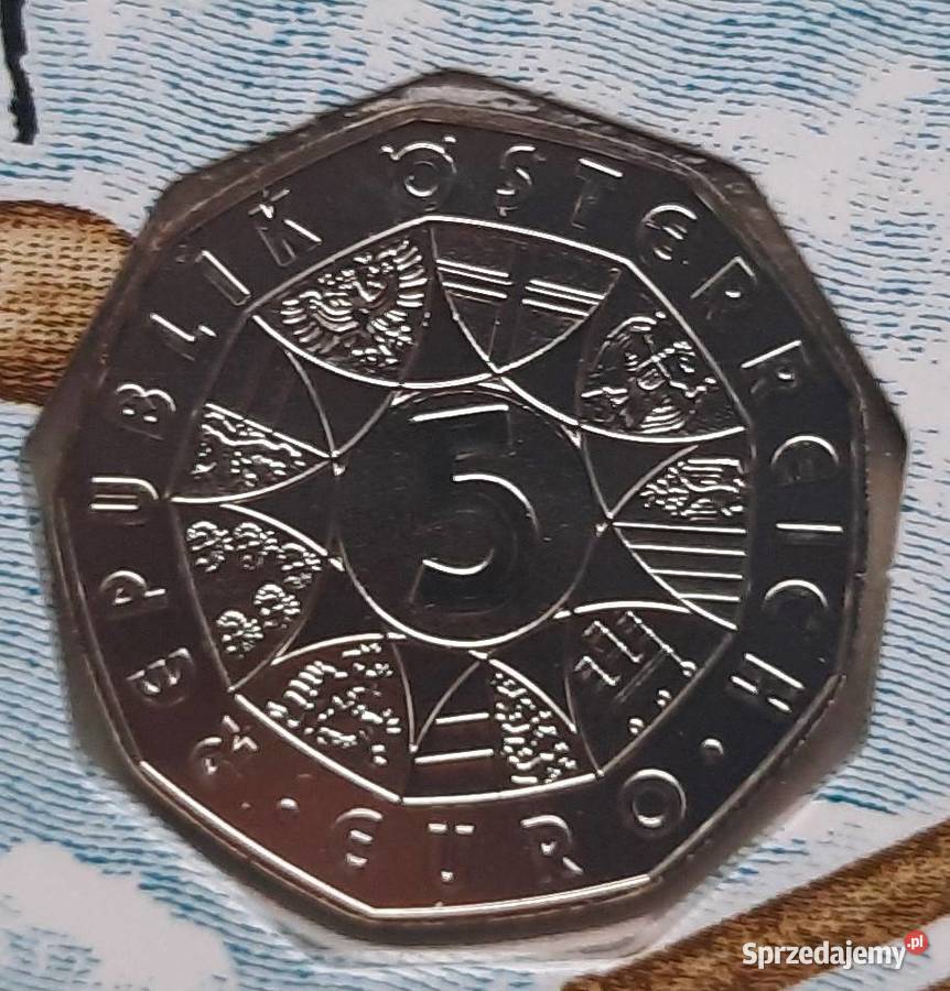 Moneta 5 Euro Austria Ag 2012 II Kolekcje Gliwice