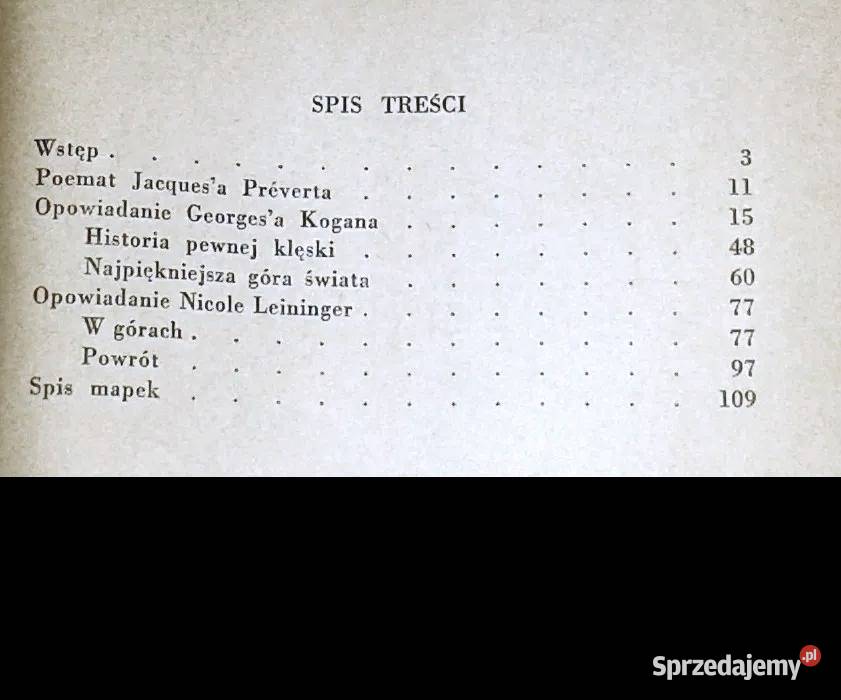 Białe kordyliery Georges Kogan Nicole Leininger Pozostałe