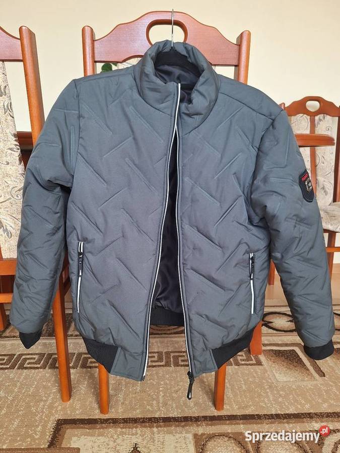 Kurtka męska kolor khaki oliwkowy Rozmiar M Pieniężno Pierwsze sprzedam