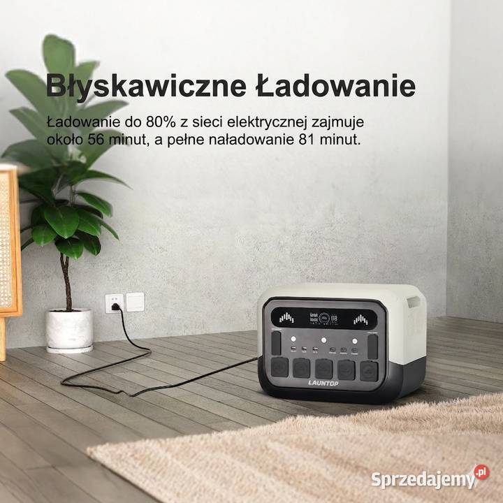 LAUNTOP PRO2400 Przenośna stacja zasilania 2400W Rzeszów