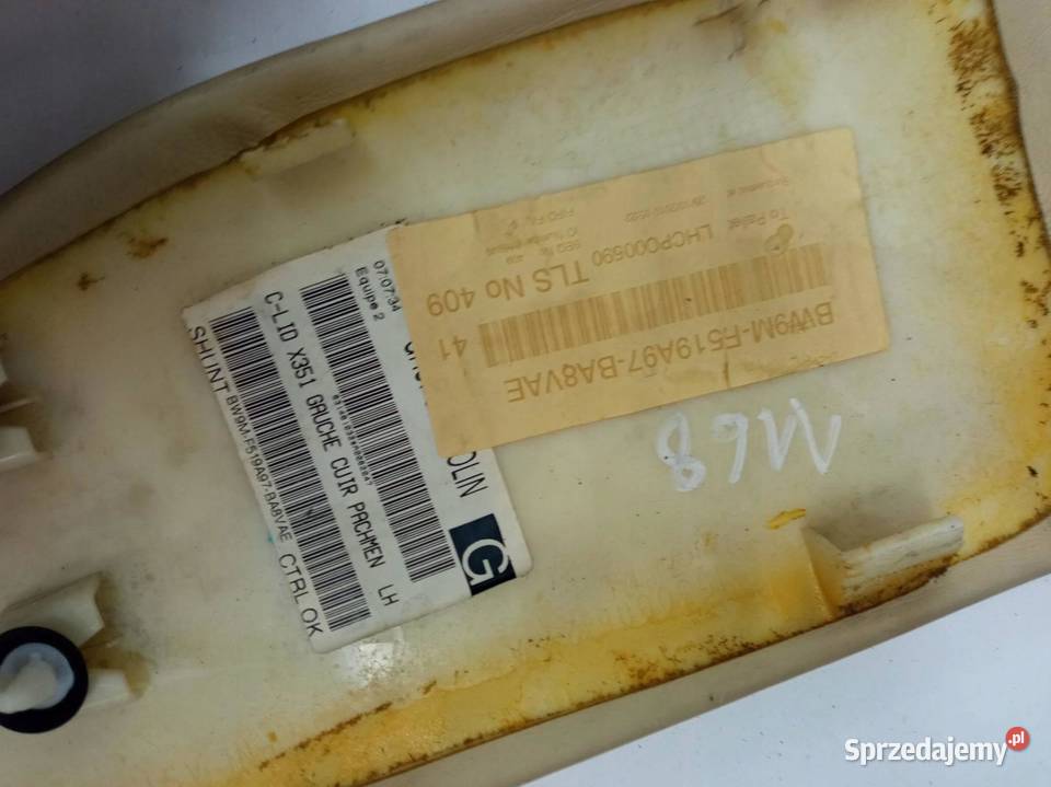 OSŁONA SŁUPKA A B C LEWA PRAWA KOMPLET SKÓRA