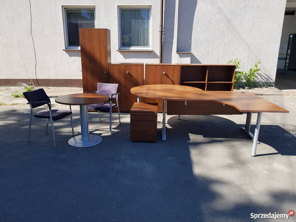 zestaw gabinetowy Maro meble używane wielkopolskie