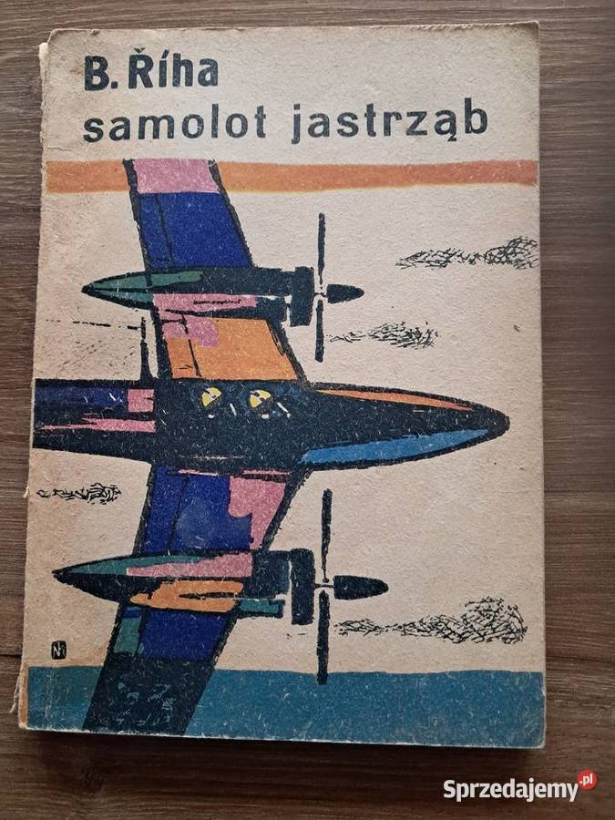 książka z dedykacją z 1965r samolot jastrząb Sandomierz sprzedam