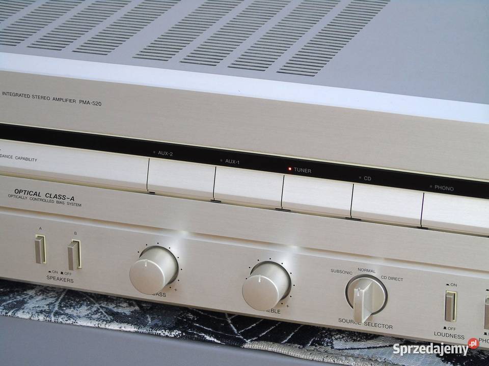 Wzmacniacz Denon PMA520 srebrny świetne stereo Jasło