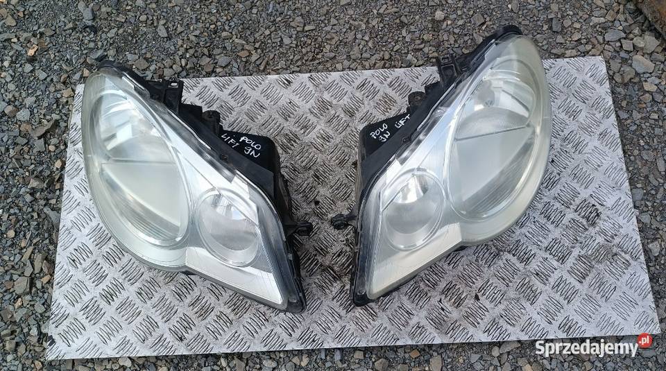 Lampa prawa lewa przednia przód VW Polo 9N lift Lampy przednie Radłów sprzedam