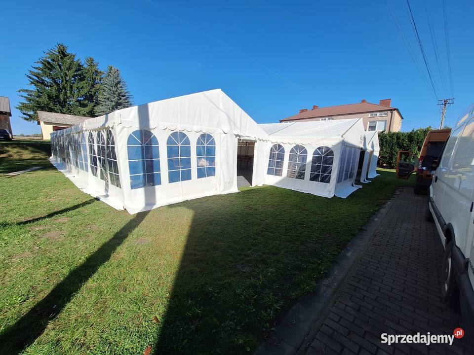 Namioty eventowe na wesela i przyjęcia lubelskie Urszulin