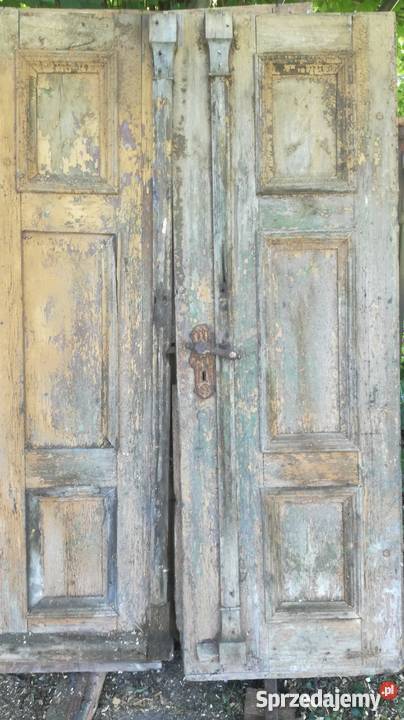 Stare poniemieckie drzwi Drzwi i okna Złotoryja