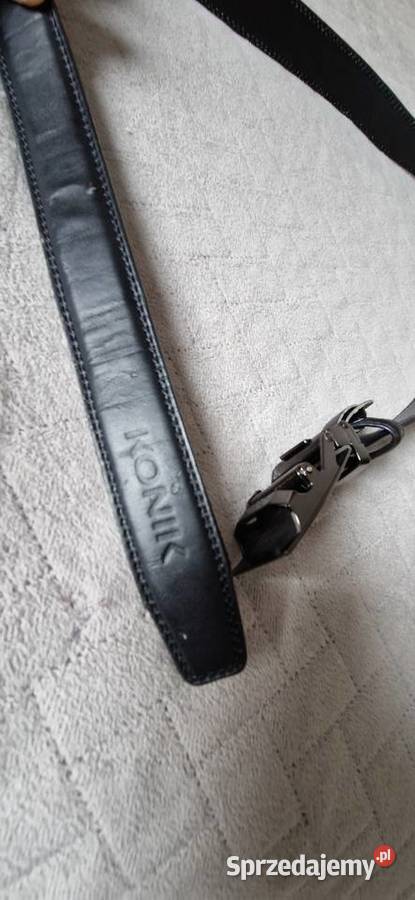 pasek męski czarny 115 Konik Kraków sprzedam
