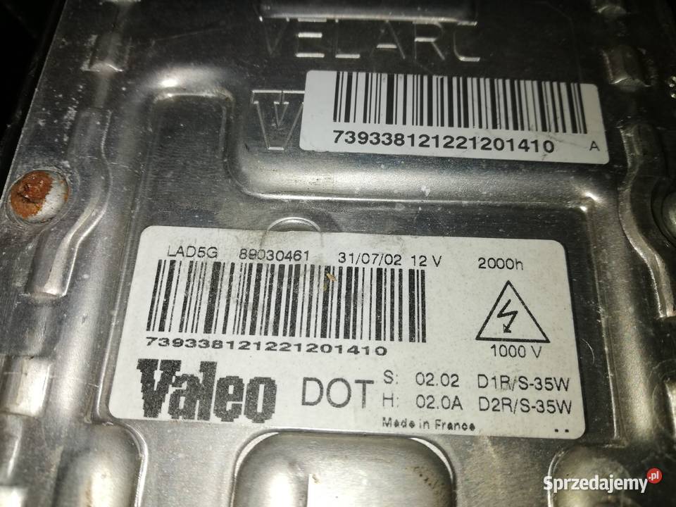lampa przód lewa xenon Citroen C5 r0104 Piotrków Trybunalski
