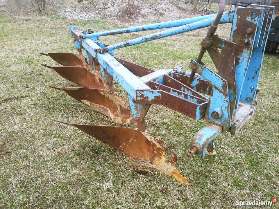 Lemken pług zagonowy 4 skibowy nieuszkodzony Pługi Rzuchowa
