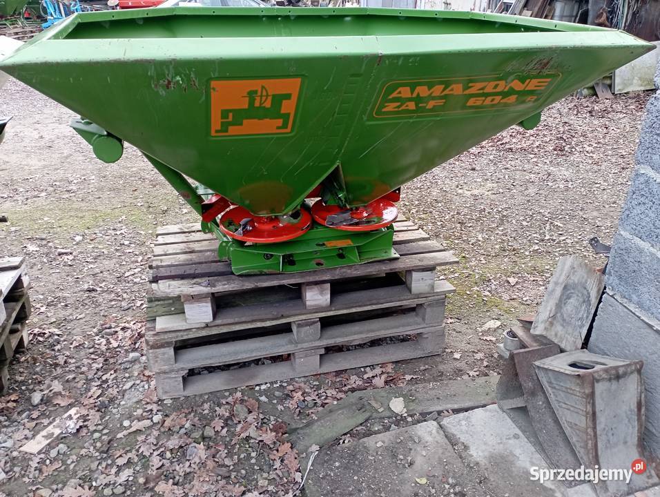Rozsiewacz Amazone F 604R 804R hydrauliczne nieuszkodzony