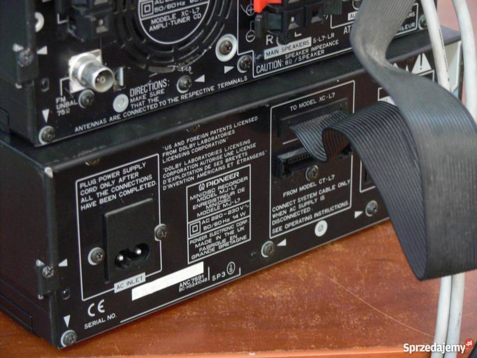 Amplituner z CD i MD Pioneer mocny WYSYŁKA