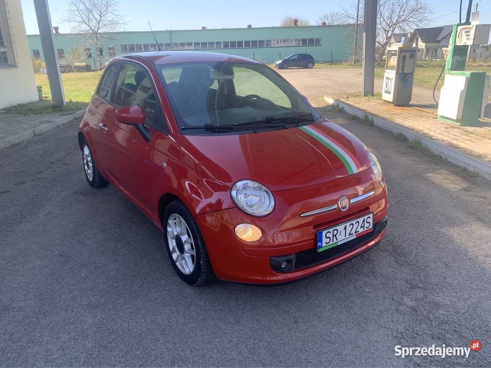 Fiat 500 13 Multijet Klimatyzacja Ekonomiczny czerwony Zaczernie