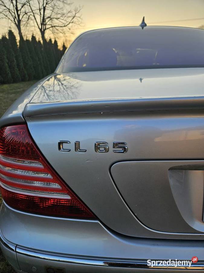 Mercedes W215 CL 65 AMG V12 Biturbo automatyczna łódzkie Krajanka