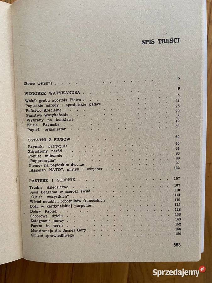 Kazimierz Sidor Wzgórze Watykanusa Książki naukowe i popularnonaukowe