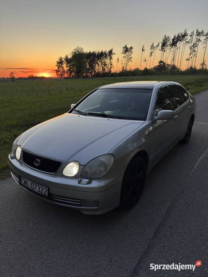 Lexus GS300 2JZ LPG 222 prywatnie 6 lat w GS Poznań sprzedam