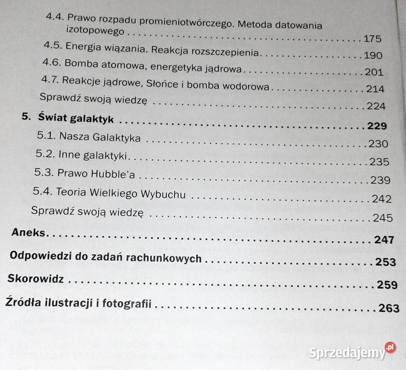 Świat fizyki Maria Fiałkowska Chełm sprzedam