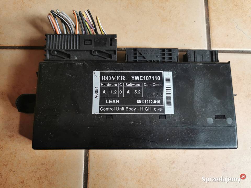 Moduł Komfortu Rover 75 20 V6 150 YWC107110 osobowe Motoryzacja wielkopolskie sprzedam