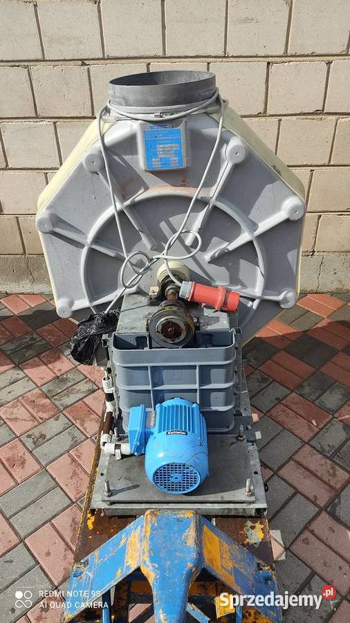 wentylator promieniowy Kunststoff Technik 2000mh