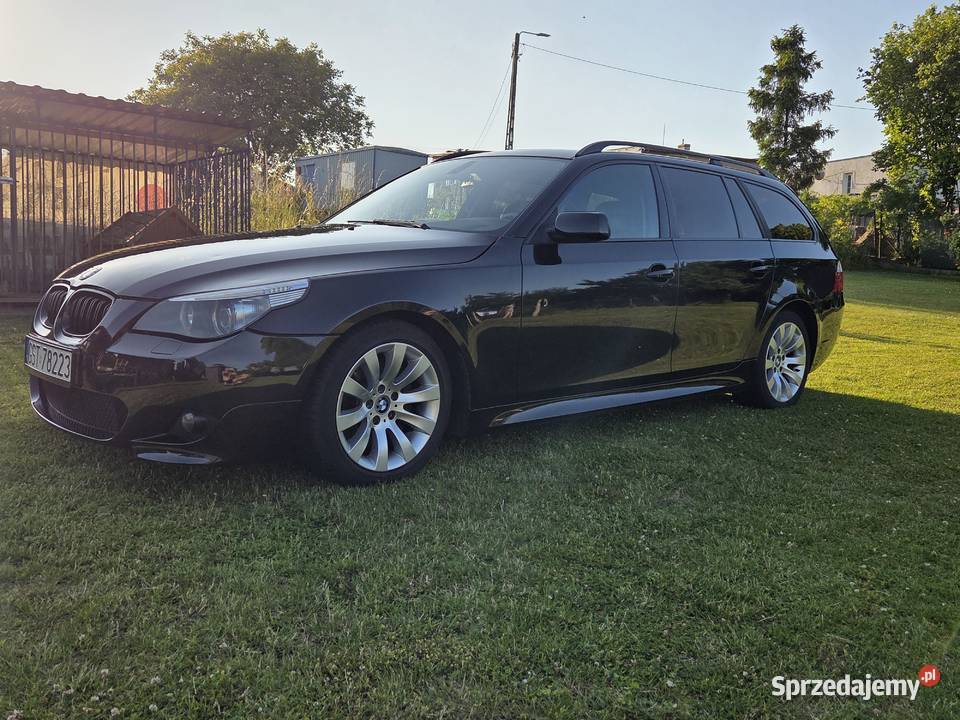 BMW 530d MPAKIET MANUAL E61 MASAŻE HUD Sopot
