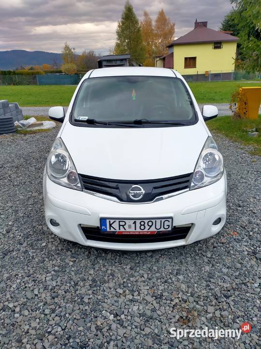 SPRZEDAM Nissan Note Lift 2012r 14 mały przebieg Słotwina sprzedam