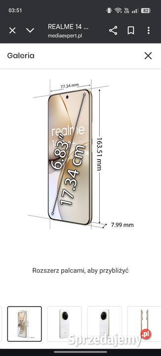 Sprzedam Zamienię Realme 14 pro plus 5G Czerwionka-Leszczyny