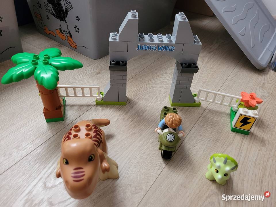 Lego Duplo Ucieczka tyranozaura i triceratopsa Klocki Jarosław