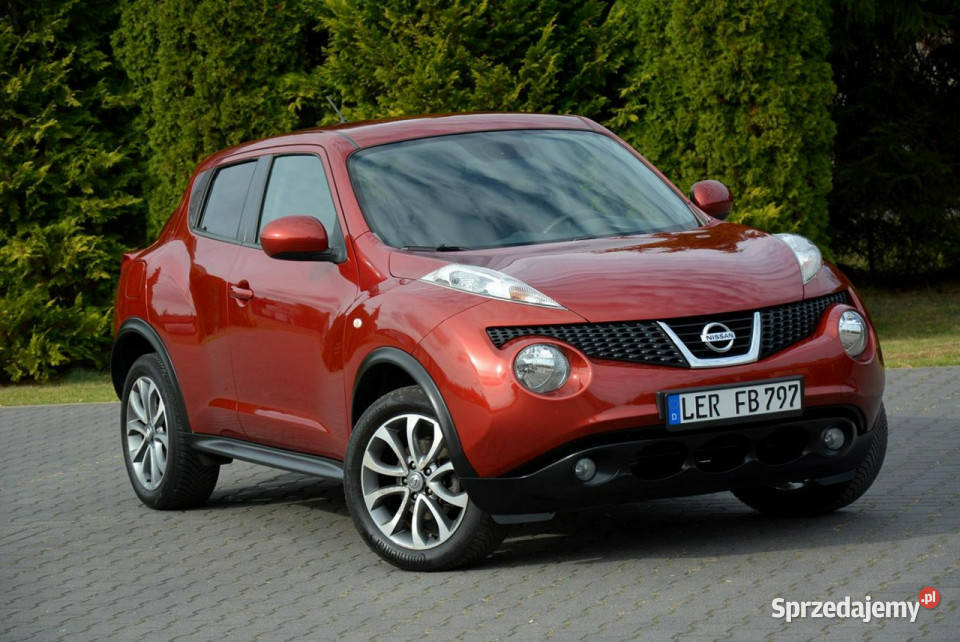 Nissan Juke Duża Navi Kamera Keyless go wielofunkcyjna kierownica Ostrów Mazowiecka